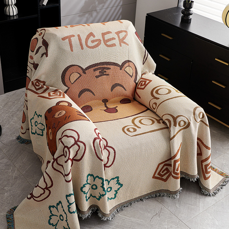 Toallas de sofá 2024 nueva cubierta de sofá Chivas para una sola persona una cubierta de tela antideslizante cubierta mantas de sofá