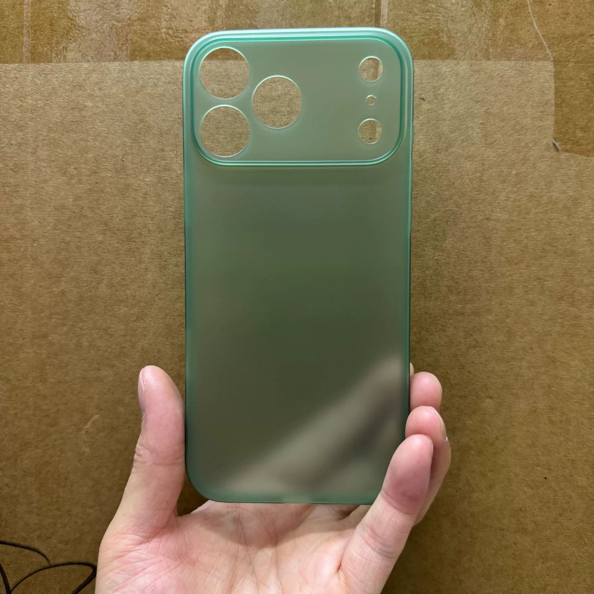 Чехол для телефона (Apple) iPhone17 — ультратонкий матовый PP корпус, прозрачная защитная накладка