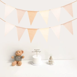 吊旗/三角旗;圣诞装饰品;织带