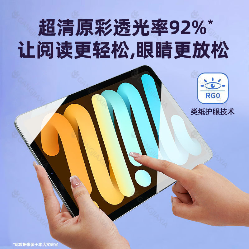 IPadのような紙の膜の全画面を適用します。|undefined