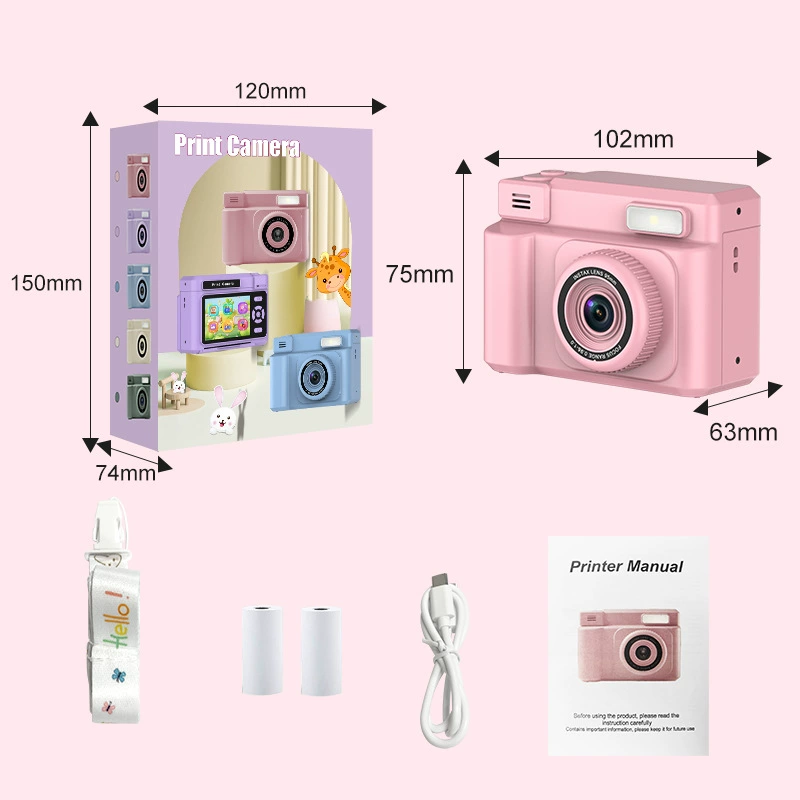 Новая цветная печать детской мгновенной камеры Polaroid HD детская подарочная камера