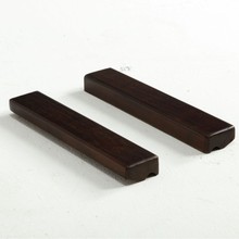 27*5*2.5斜边光面胡桃色实木小扶手水性漆板环保耐用多尺寸可做
