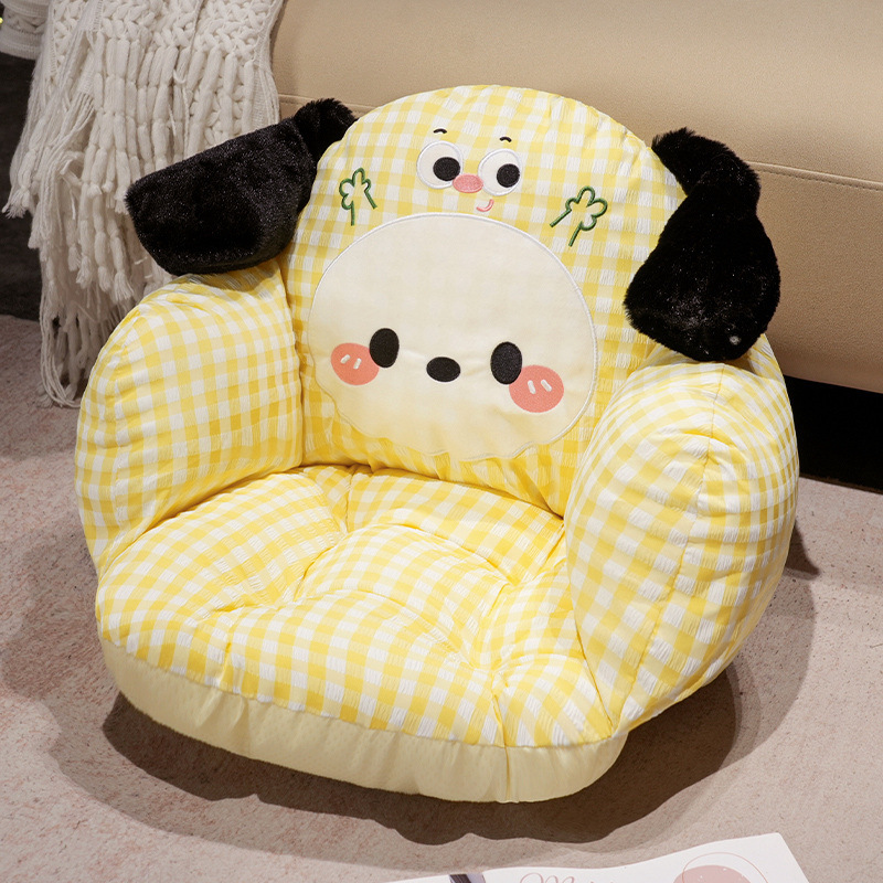 かわいいドーパミン座布団布丁犬椅子マット血寮シート全包椅子マットお尻マットオフィス椅子クッション|undefined
