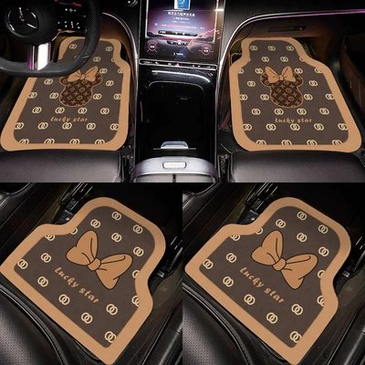 Car Carpet Interior Water-Absorbent, Quick-Drying and Easy-To-Clean - brown-mickey-mouse-48645cm48645cm4648cm4648cm