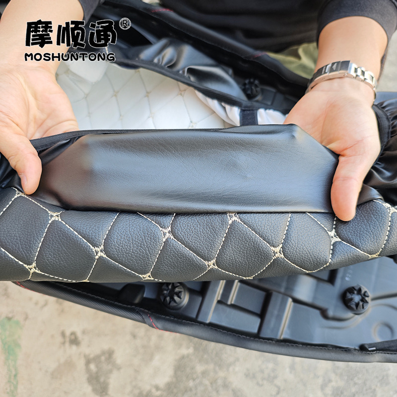 Suitable for Haojue AFR125 motorcycle sunscreen cushion cover HJ125T car special thick leather waterproof cushion cover
