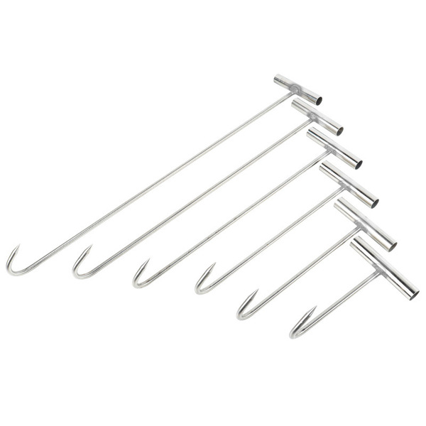Stainless steel T-hook hand-pull meat hook multi-purpose T-hook…