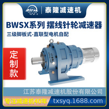 工厂定制|泰隆BWSX三级脚板式(卧式)直联型无电机摆线针轮减速机