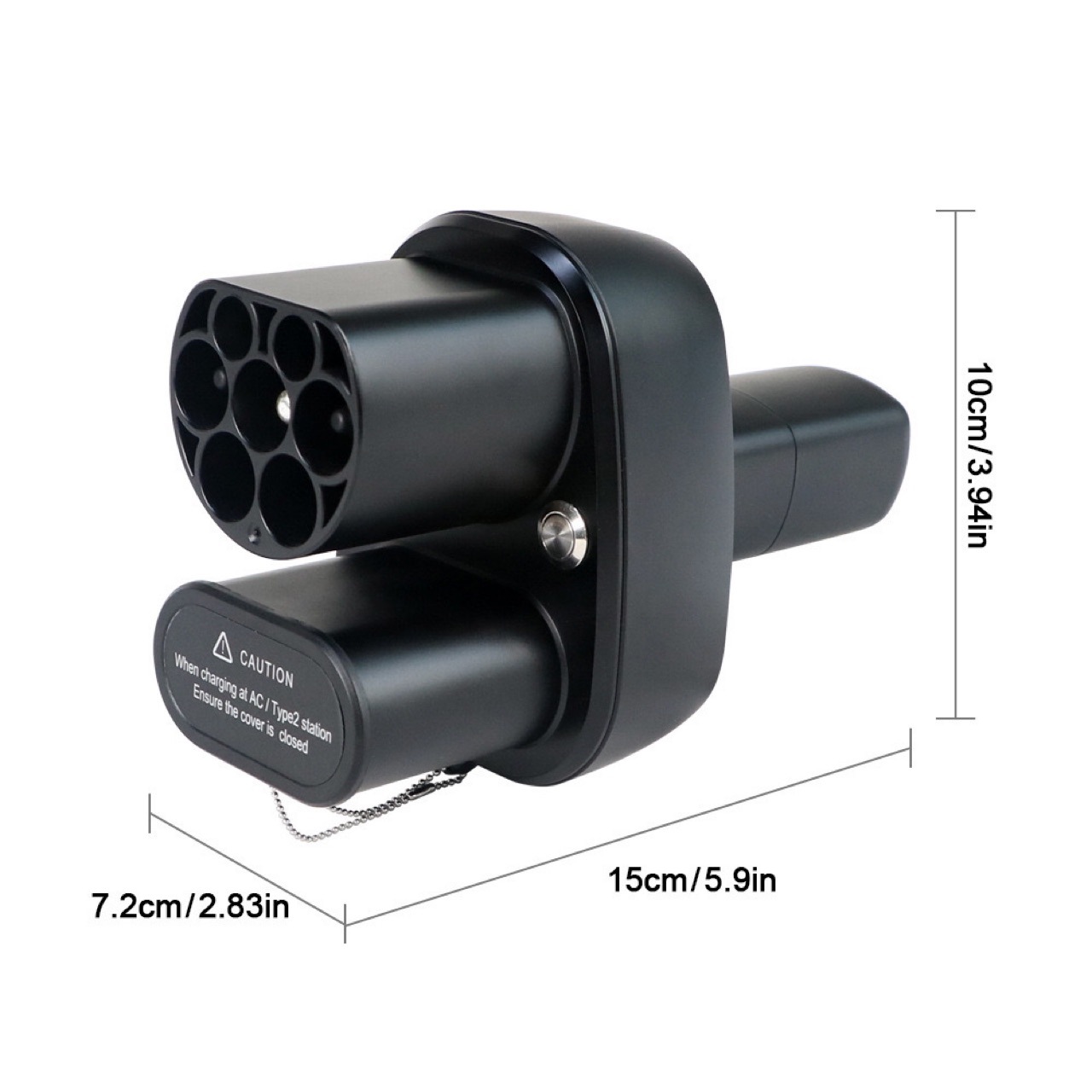 Ccs2 European Standard to Tpc Tesla Nacs New Energy Charging Pile Conversion Head Charging Converter Car Adapter