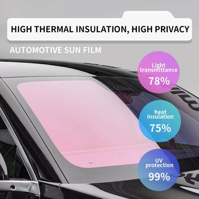 Auto Color Change Film | Heat Insulation Front Windshield Sunshade