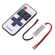 RF11�I��ɫ��������ɫ���l����5v-24v���l�b����led�{����12a