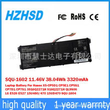 适用于神舟 战神 X5 CP5D1 CP7S1 916Q2271H 笔记本电池 SQU-1602