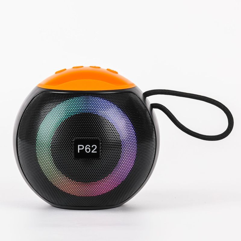 グレア付き Bluetooth スピーカー、ポータブル ワイヤレス スピーカー、長いバッテリー寿命、防水性と防塵性、TWS ペアリング P62 をサポート|undefined