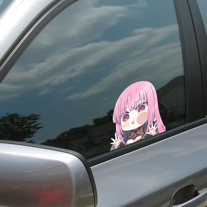 ori Calliope Anime Car Decal Anti Scratch Laptop Fuel Tank Cover Motorcycle Guitar