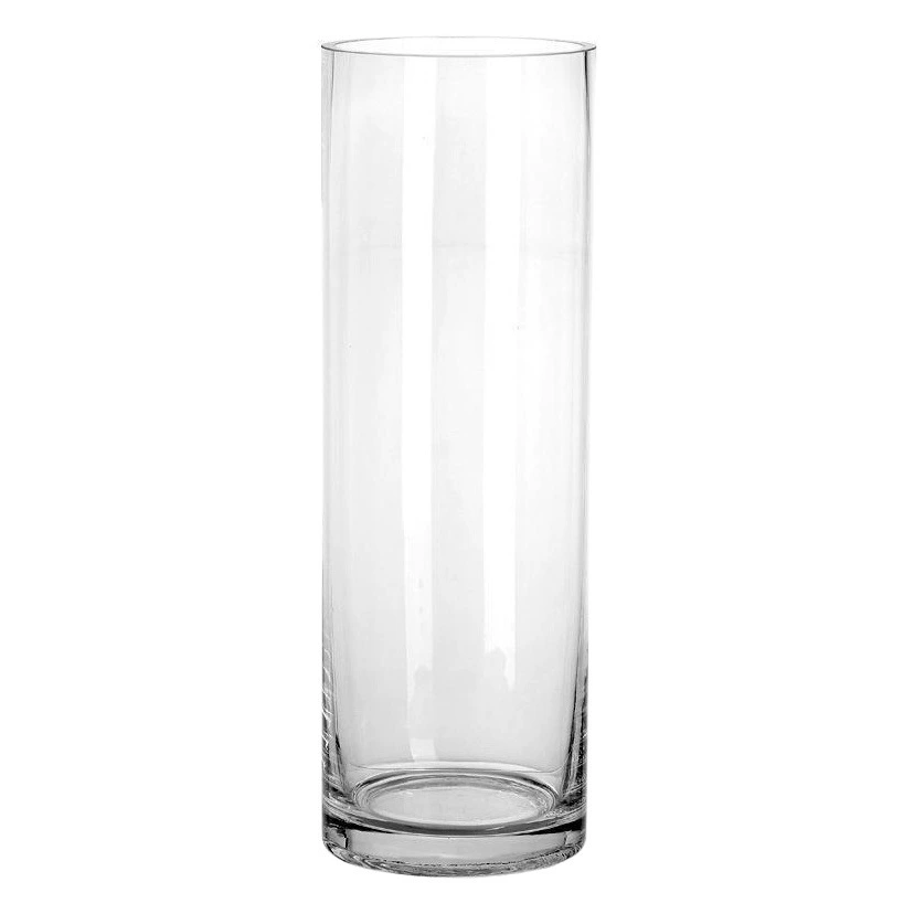 Повседневная большая прямая стеклянная ваза оптом, богатый бамбук, гидропонный цветочный магазин, цветочная композиция, украшение для гостиной, украшения