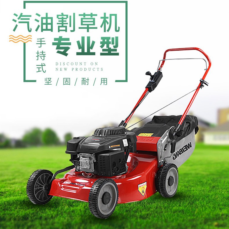 WEIBANG维邦 汽油割草机手推式草坪除草机公园修剪推草剪草打草机