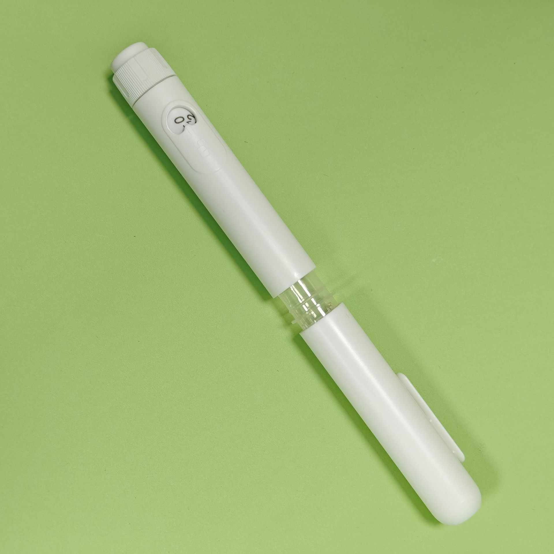 专利认证司美/替尔一次性可调剂量注射笔常规款适配多种药液|ms