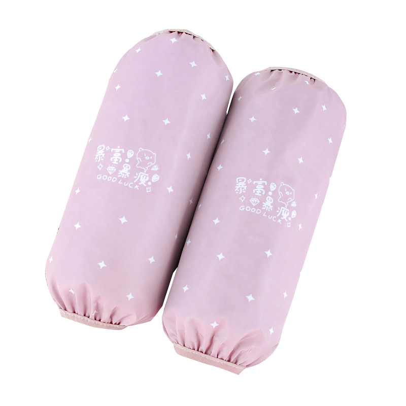 Adulto otoño e invierno, duradero y resistente a la suciedad, mangas de cocina, mangas sueltas de trabajo femenino, mangas impermeables y resistentes al aceite