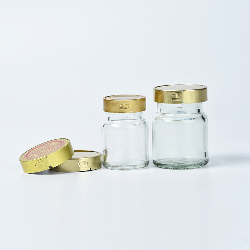 Fabricantes de suministro de Nido de Pájaro cubierta de lágrima productos de cuidado de la salud cubierta de aluminio tapa de la botella de jugo de botella enlatada cubierta de metal Ezra