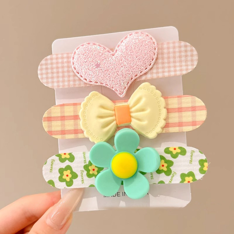 Diadema, tocado para niños, lazo, accesorios para el cabello, cabello roto para bebés, tarjeta de cabello roto, velcro, flequillo para niñas, pegatinas para el cabello, dibujos animados