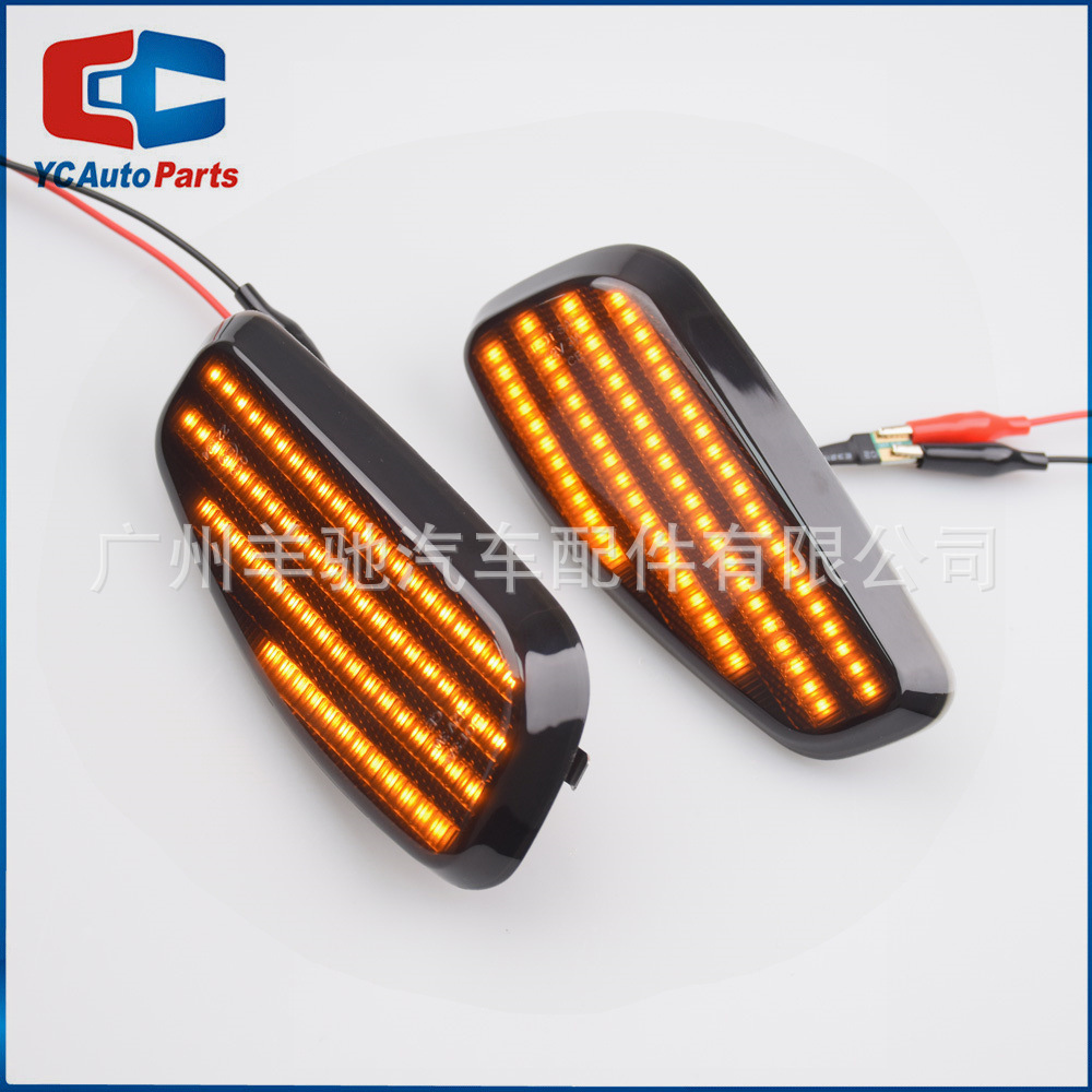 Aplicable a jeep hombre libre renegado 14-21 agua corriente LED guardabarros luz lateral ala dirección luz lateral