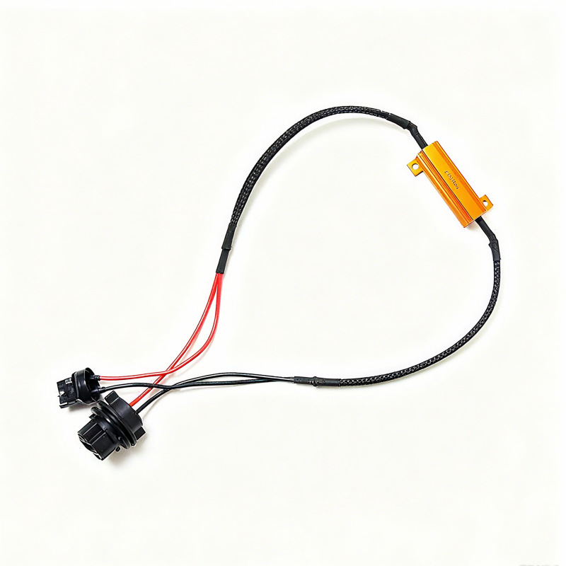 Mayorista faro de automóvil lámpara de freno lámpara de niebla eliminador de fallas lámpara LED decodificador de fallas línea de decodificación de resistencia