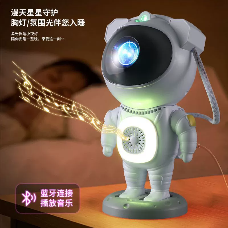2025 новая Bluetooth проекционная лампа с космическим дизайном, разноцветная проекция звездного неба, ночник для создания атмосферы дома