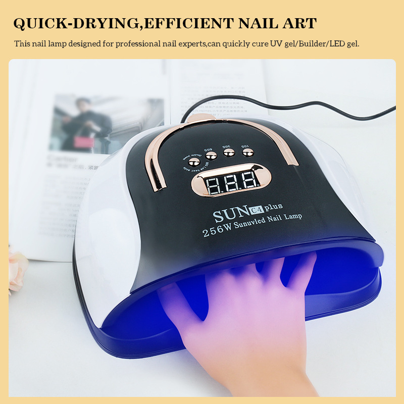 Sunc4Plus Nail Phototherapy Machine for Gel Polish Curing, Wearable Nails, Quick-Dry Nail Lamp with Handle Design Sunc4Plus Nail Phototherapy Machine for Gel Polish Curing, Wearable Nails, Quick-Dry Nail Lamp with Handle Design