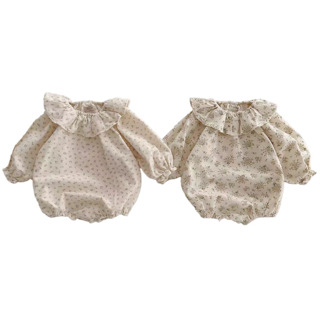 Ins versión coreana de la nueva mujer bebé flor triturada collar de lótus algodón unido triángulo bolsa de abrigo de primavera y otoño 100 días de luna llena