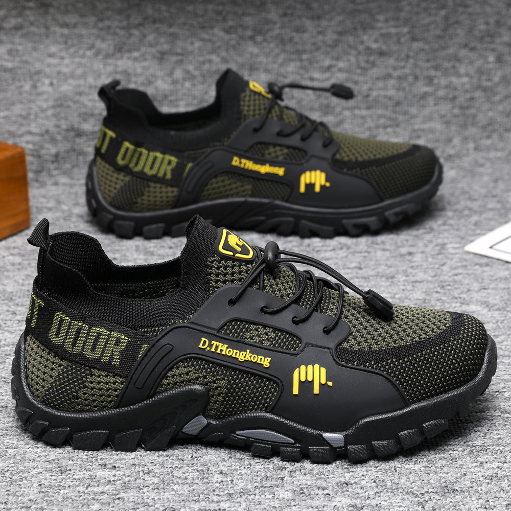 Transfronterizos de verano transpirables zapatos casuales al aire libre zapatos deportivos de hombre cómodos zapatos de montaña ligeros para hombres