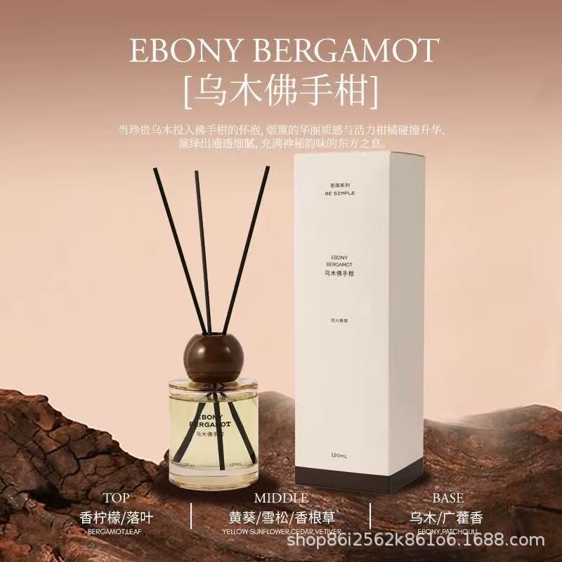 El hogar de la serie simple de té Zen de caña fragrante en el baño interior de alto nivel de fragancia duradera