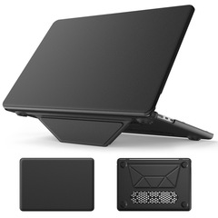 macbookair商务皮套保护套pro苹果笔记本电脑保护壳防撞内置支架