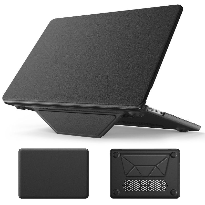 macbookair商务皮套保护套pro苹果笔记本电脑保护壳防撞内置支架|undefined