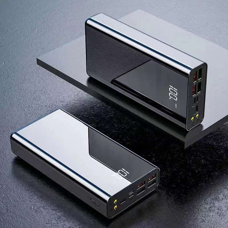 Teléfono móvil compartido 50000 mAh de gran capacidad portátil de viaje al aire libre fuente de alimentación móvil de salida porosa