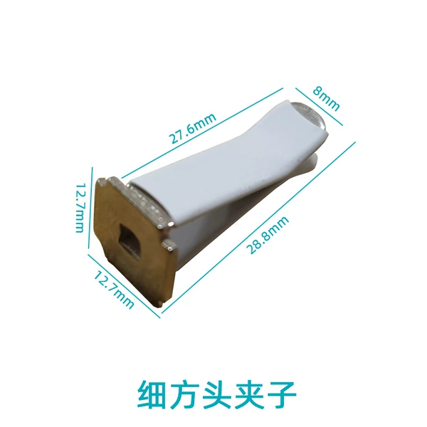 Treated head clip white
