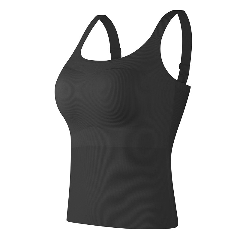 블랙의 넓은 어깨끈