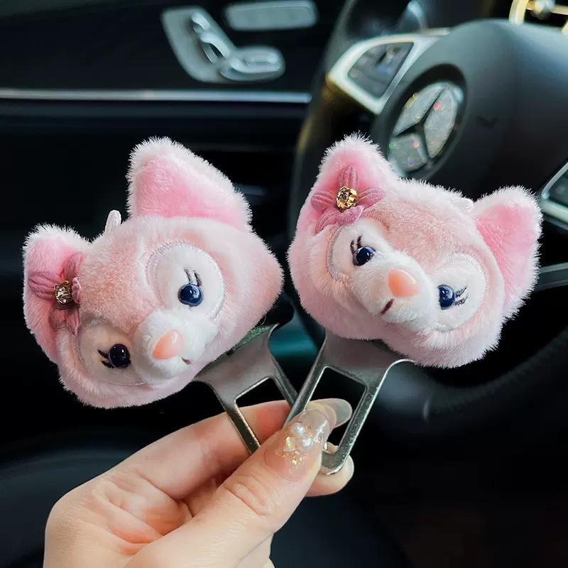 Inserción de coche con bayoneta par con dibujos animados linda estrella Dailu enchufe conector de extensión belleza femenina pensamiento nocturno