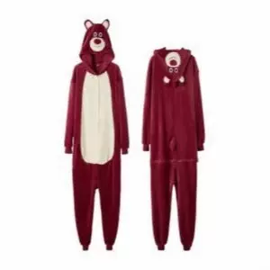 儿童卡通动物连体服跨境法兰绒睡衣冬季可爱家居服