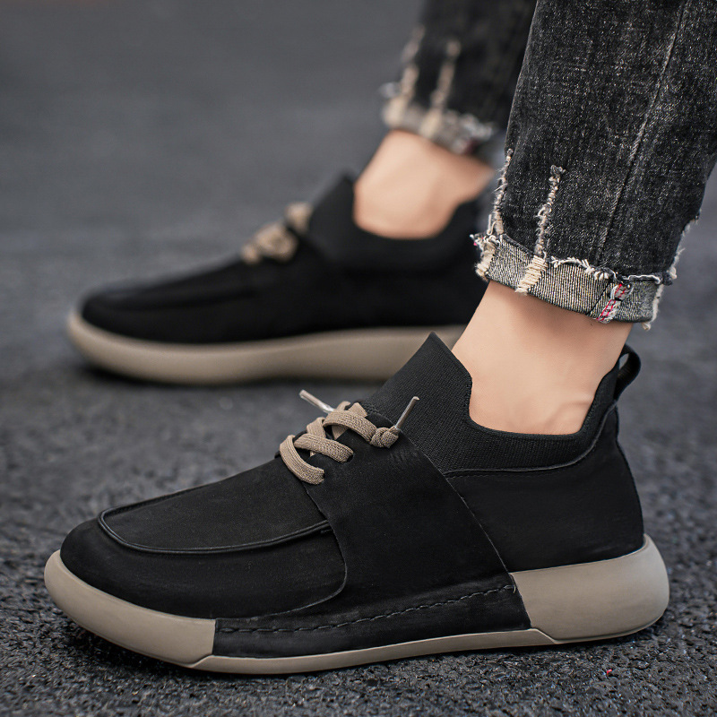 Demi-season warm casual footwear for leisure