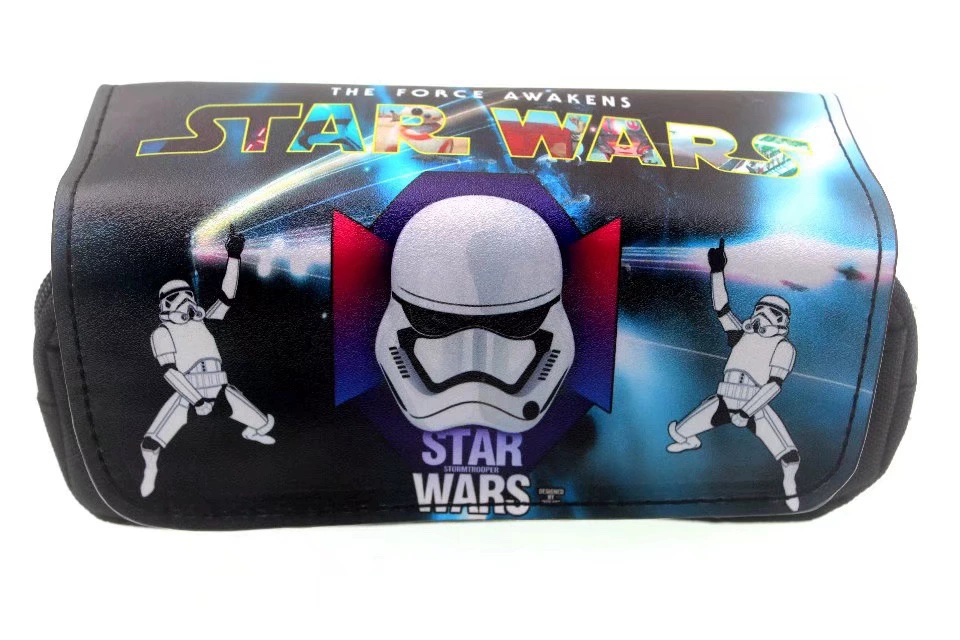 Heroes, double-layer pencil case for students, Marvel