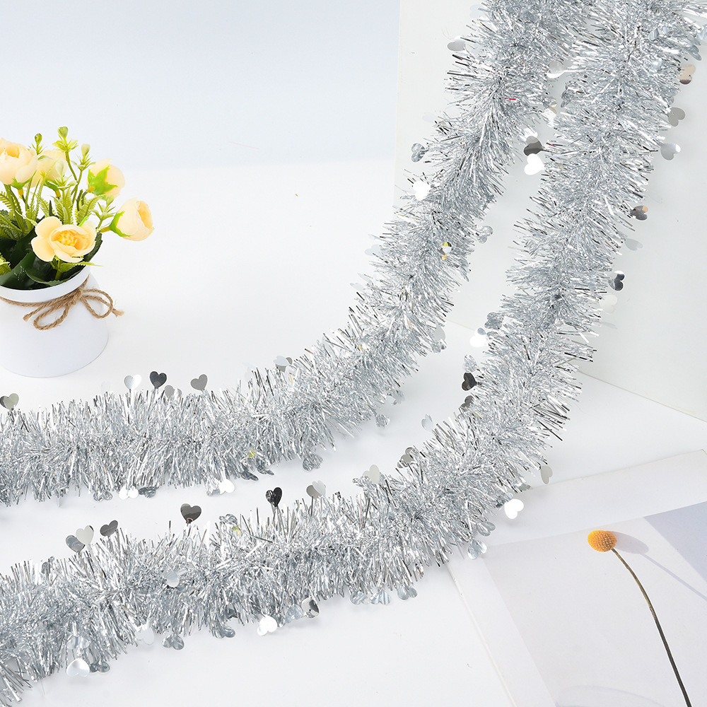 Navidad transfronteriza Año Nuevo vestido de 7cm amor cifrado tira de color dibujo de flores fiesta de eventos de diseño accesorios de banda de cabeza