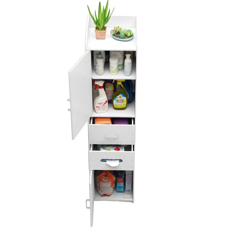 inodoro de borde estante para colocar papel higiénico inodoro de piso inodoro de esquina triangular gabinete de almacenamiento de almacenamiento gabinete de esquina hendida