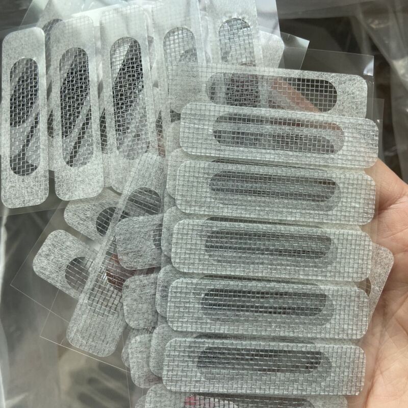ドアと窓の水出口防蚊パッチ、窓排水口防蚊パッチ、防虫ネット、修理可能なスクリーン窓穴パッチ|undefined