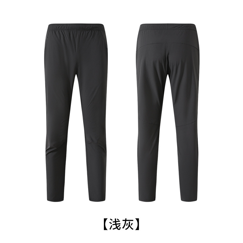 Lulu pantalones deportivos para hombres pantalones de correr al aire libre de verano de moda casual pantalones rectos sueltos pantalones de entrenamiento de fitness transpirables