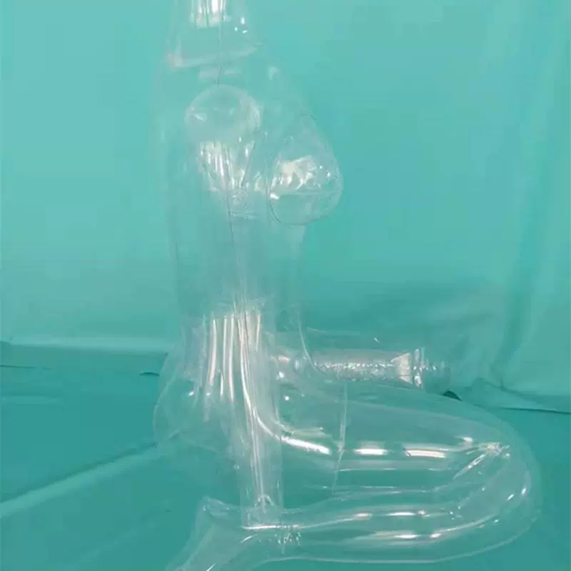  inflatable transparent doll, mannequin head PVC, toy