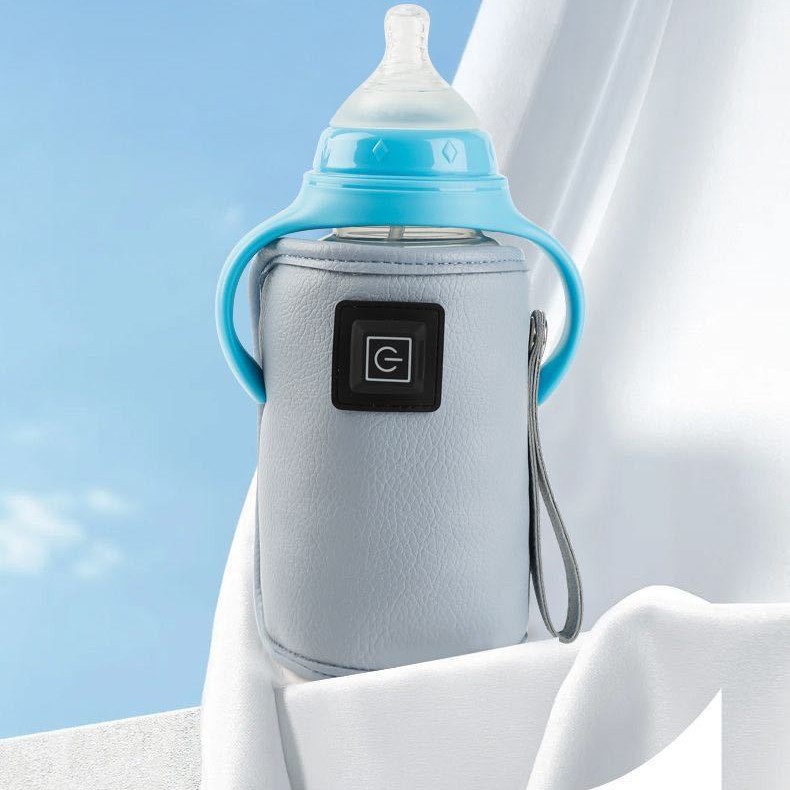 Baby Bottle Insulation Cover for Children, Universal Outdoor Portable Milk Warmer Cover, Car-Mounted Constant Temperature Heating and Warmth Artifact, Home Cross-Border