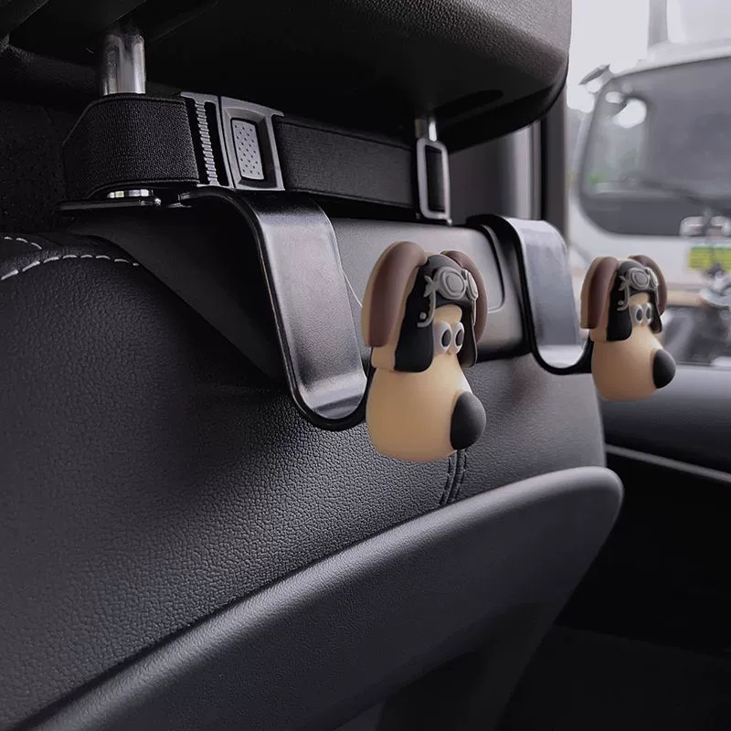 Мультяшный креативный милый 3d щенок трехмерная кукла на выходе из автомобиля