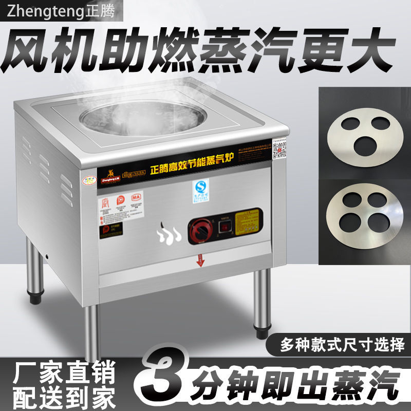 horno de vapor de vapor de gas comercial horno de vapor de calor eléctrico gas licuado eléctrico puro desayuno de gas horno de vapor máquina de bolos de vapor