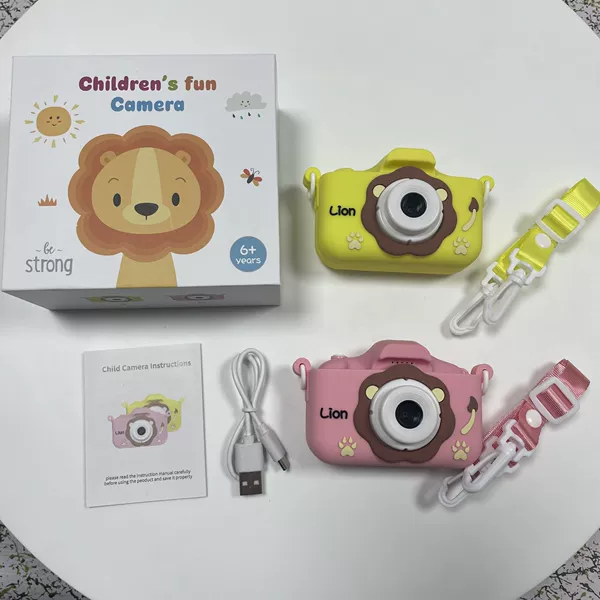Little Lion [Yellow] - HD dual camera + (64G card + card reader)