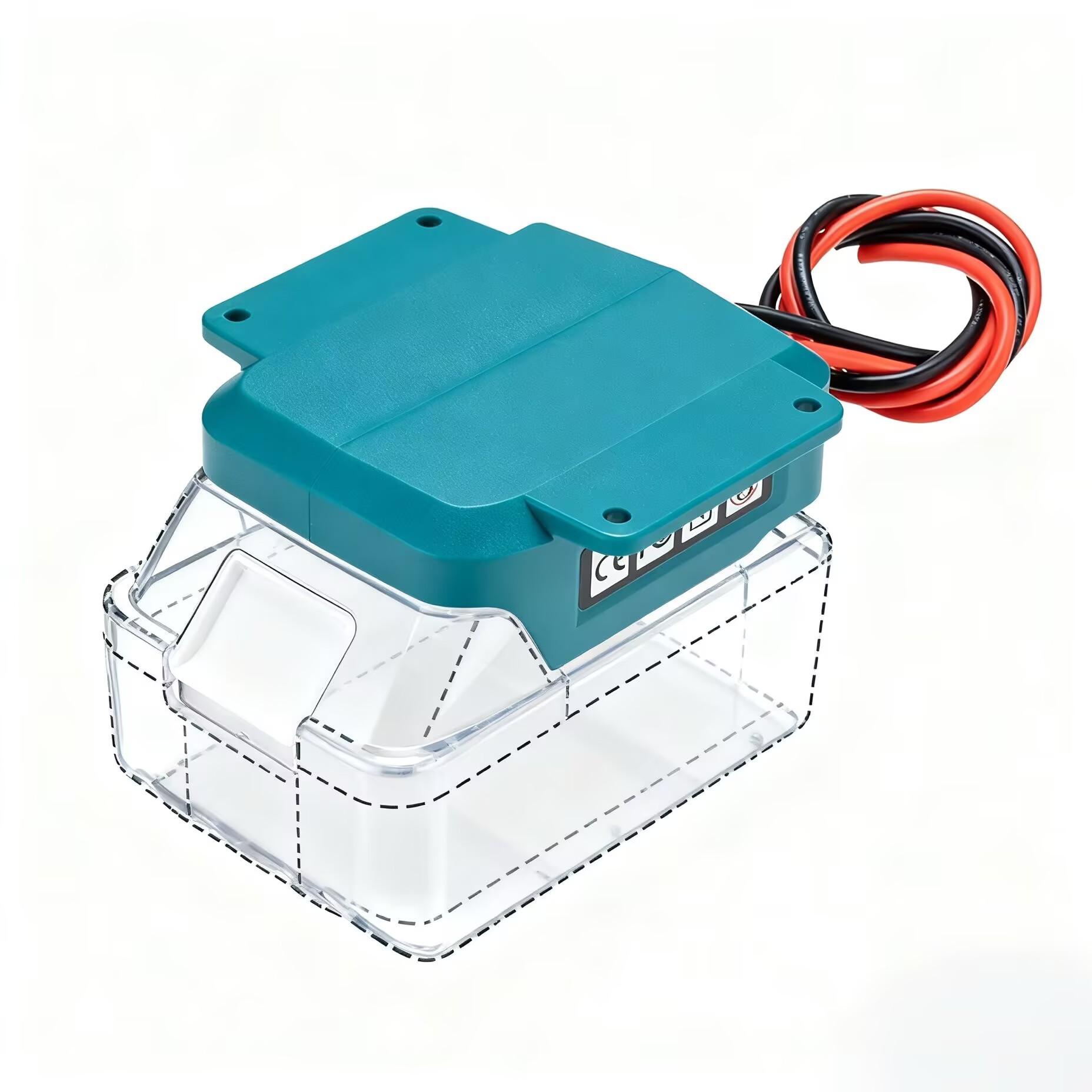 makit マキタ 18V バッテリーアダプター BL1860 リチウム電池 DIY コンバーター (ワイヤーアダプター付き) に適しています。