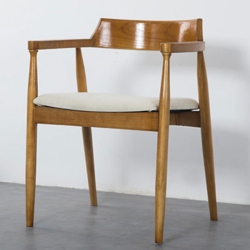 Silla de Hiroshima de madera maciza completa
